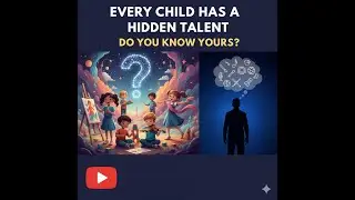 Every Child Has a Hidden Talent. Do You Know Yours? #motivation #2025 #education #reels #success