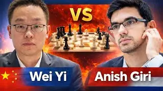 Learn Chess With International Game Part-8 | Wei Yi vs Anish Giri | GCL 2025 Final Game Thriller.