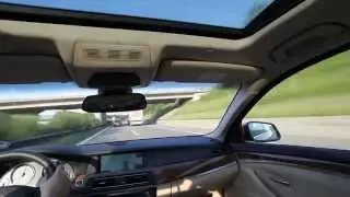 BMW 525d over 200 km/h. Germany, 2010