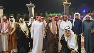 مقلاط قبيلة #عضل بمعيه الشاعر/ سرحان  العضلي في حفل زواج الشاب/ عوض القاسمي تصوير علي العضلي ابوهاشم