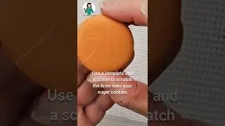 Basketball Sugar Cookie Decorating Tutorial
