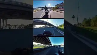 Легкий обзор на линейку 360&deg; камер insta360  x3 x4 one rs 1-inch #motovlog #insta360 #bike
