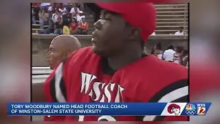 WSSU names Tory Woodbury as next head football coach