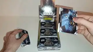 Opening Star Wars Topps Chrome Mandalorian 2022 Hobby Box Pack [Day 111]