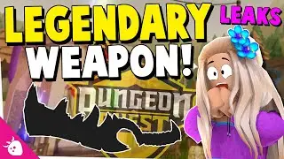 *New* LEGENDARY WEAPON and Animations LEAK in Dungeon Quest!!