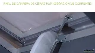 AIRWIN   ACTUADOR EL&Eacute;CTRICO DE CREMALLERA   COMUNELLO   Frame Automation