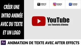 Créer une Intro Animée avec du Texte et un Logo