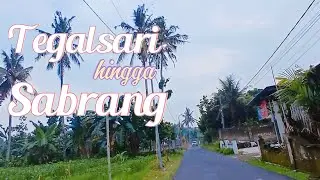 Melintasi Tegalsari hingga Sabrang. Dengan vibe setelah hujan.