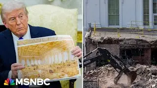 'Let-them-eat-cake moment': Trump gilds the White House as federal workers begin missing paychecks