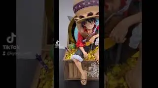 Luffy One Piece Statue reveal by Oniri Cr&eacute;ations - Anime Manga Statue Collection #shorts