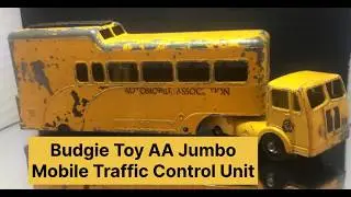 Budgie Toys AA Jumbo Control Centre Diecast Restoration  #diecast #restoration #Budgietoys #repair