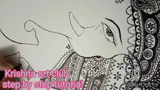#Creative art(Krishna art club)