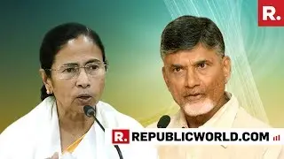 Andhra Pradesh CM Chandrababu Naidu's Address At Mamata Banerjee's Mega Rally | Full Speech