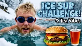 Ice Swimming Challenge: Jake Paul Vibes in a Frozen Snowland! #JakePaulVibes 