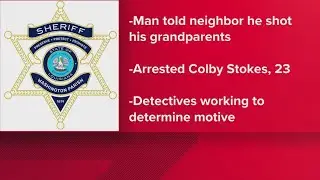Man told neighbor he shot his grandparents, Washington Parish Sheriff says
