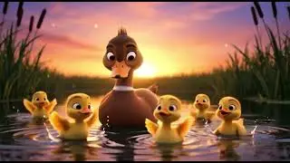 Five little ducks nursery rhyme