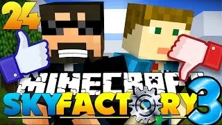 WE KILL THINGS to make NETHER STARS! in Minecraft: Sky Factory 3