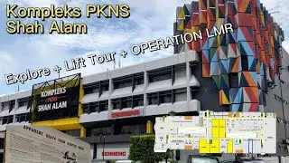 Old building from 1970s | Kompleks PKNS Shah Alam Explore + Lift Tour + OPERATION LMR