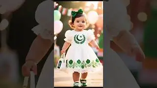 🇵🇰 14 August Baby Fashion Look | Stylish Independence Day Outfit for Kids 2025
