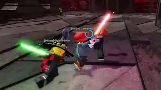 Roblox Saber Warriors Gameplay - A Roblox Lightsaber Fight Game