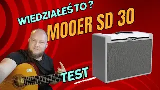 Mooer SD 30 Wzmacniacz test. Świetny wzmacniacz !!