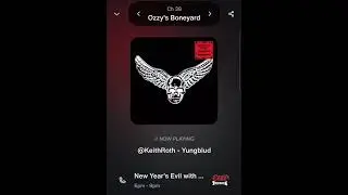Yungblud on Ozzys Bone Yard for new years 2025