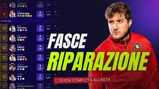 FASCE ASTA DI RIPARAZIONE DEFINITIVE | Consigli Fantacalcio 2025/26