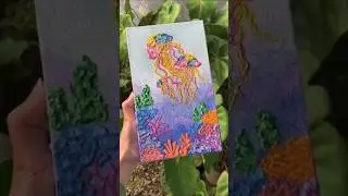 multiple colours canvas painting #art#maniha #painting