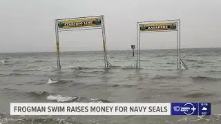 St. Pete Frogman Swim raising money for Navy Seals