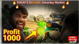 Today Saturday market selling to vegetables profit 1000₹ //#mrbanjare // 
