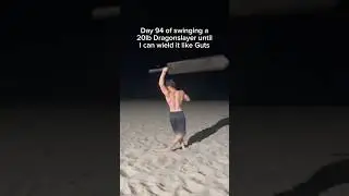 Day 94 of swinging a 20lb Dragonslayer #shorts