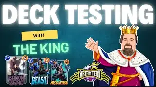 Deck Testing w/ The King - BU++