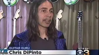 DiPinto Guitars on CBS 3 Chris DiPinto Galaxie 4