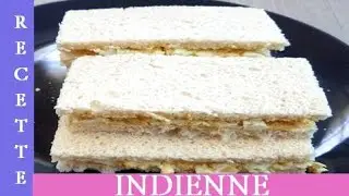 Sandwich aux oeufs | Simple egg recipe |Recette Indienne avec des oeufs |Recette d'&oelig;uf |Egg sandwich