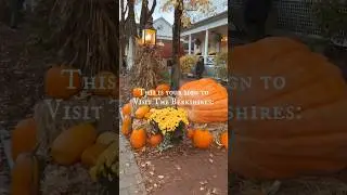 New England Small Town Charm 🍂 The Berkshires, Western Massachusetts 🍁 #berkshires #newengland
