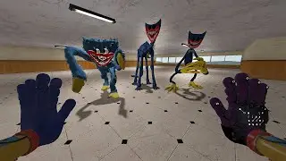 Surviving Huggy & Huggy Nightmare & big huggy Poppy Playtime | Garry's Mod