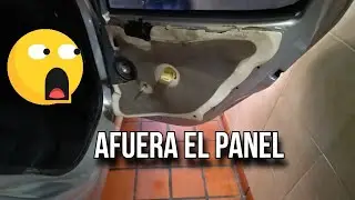 Как разобрать заднюю дверную панель Peugeot 206 (чистка, смазка замка и герметизация панели)