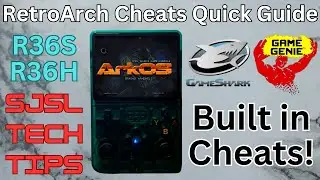 Краткое руководство по читам для RetroArch &mdash; Game Shark, Game Genie и встроенные читы на ArkOS R36S