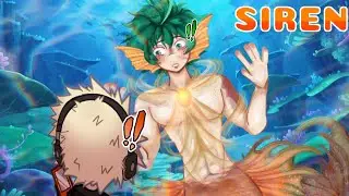 Siren meme || Gacha Trend|| Bnha-Mha|| Slight BakuDeku|| Merman Deku AU