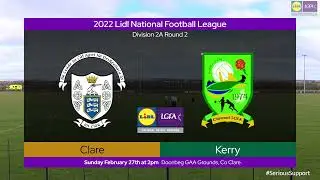 2022 02/27 Clare v Kerry  - Lidl NFL Div 2A