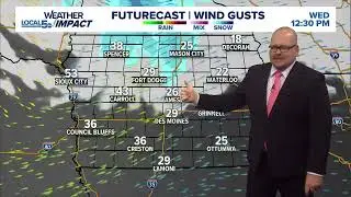 1-20-26 Central Iowa Weather Forecast - Pops of snow, wind for all, then frigid temps! (Oh My!)