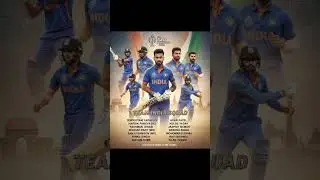 team india final squad | #shorts #viral
