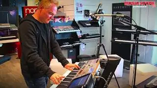 CASIO XW-P1 Sound Demo Blade Runner LIVE @ Music Store