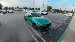 700-сильный M3 POV в пасмурный день