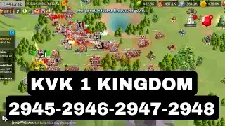 live war kvk kingdom 2945 -2946-2947-2948