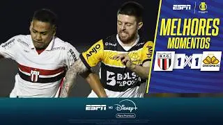 COM GOL NO APAGAR DAS LUZES, BOTAFOGO-SP EMPATA COM O CRICIÚMA PELA SÉRIE B | MELHORES MOMENTOS
