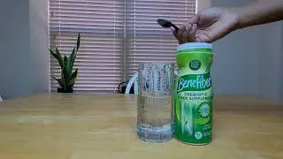 Benefiber Prebiotic Supplement (Taste-Free) &mdash;  Real Use to See Dissolve
