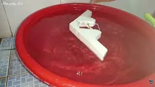 DIY B2 Spirit foam boat that easily floats and is fun for kids