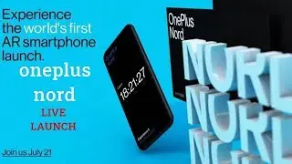 OnePlus Nord Live Launch Event