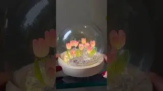 Random *Meesho* Finds Tulip Lamp Under Rs 500 🌷🤯 #meeshofinds #meesho #tuliplamp